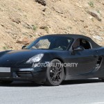 2017 Porsche Boxster Spy Shot