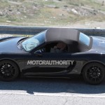 2017 Porsche Boxster Spy Shot