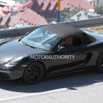 2017 Porsche Boxster Spy Shot