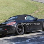 2017 Porsche Boxster Spy Shot