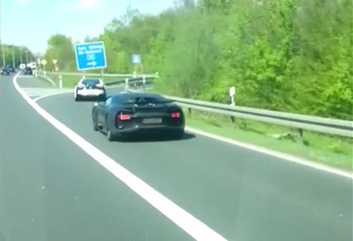 Bugatti Chiron Spy Shot