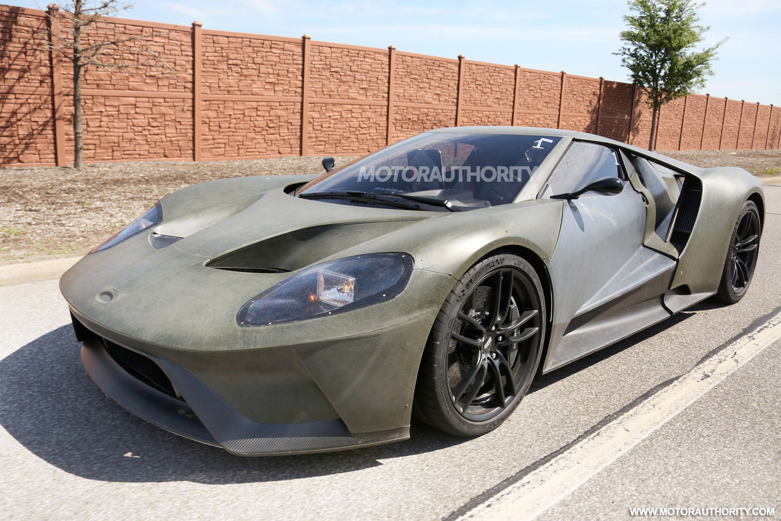 Ford GT Spy Shot