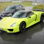 Lime Green Porsche 918 Spyder
