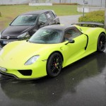 Lime Green Porsche 918 Spyder