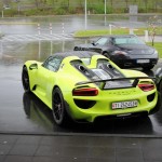 Lime Green Porsche 918 Spyder