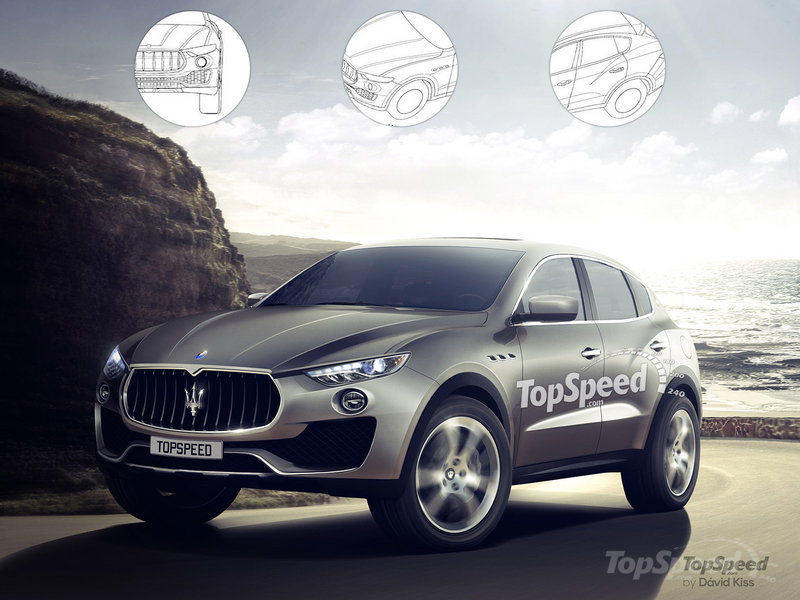 2016 Maserati Levante Rendering