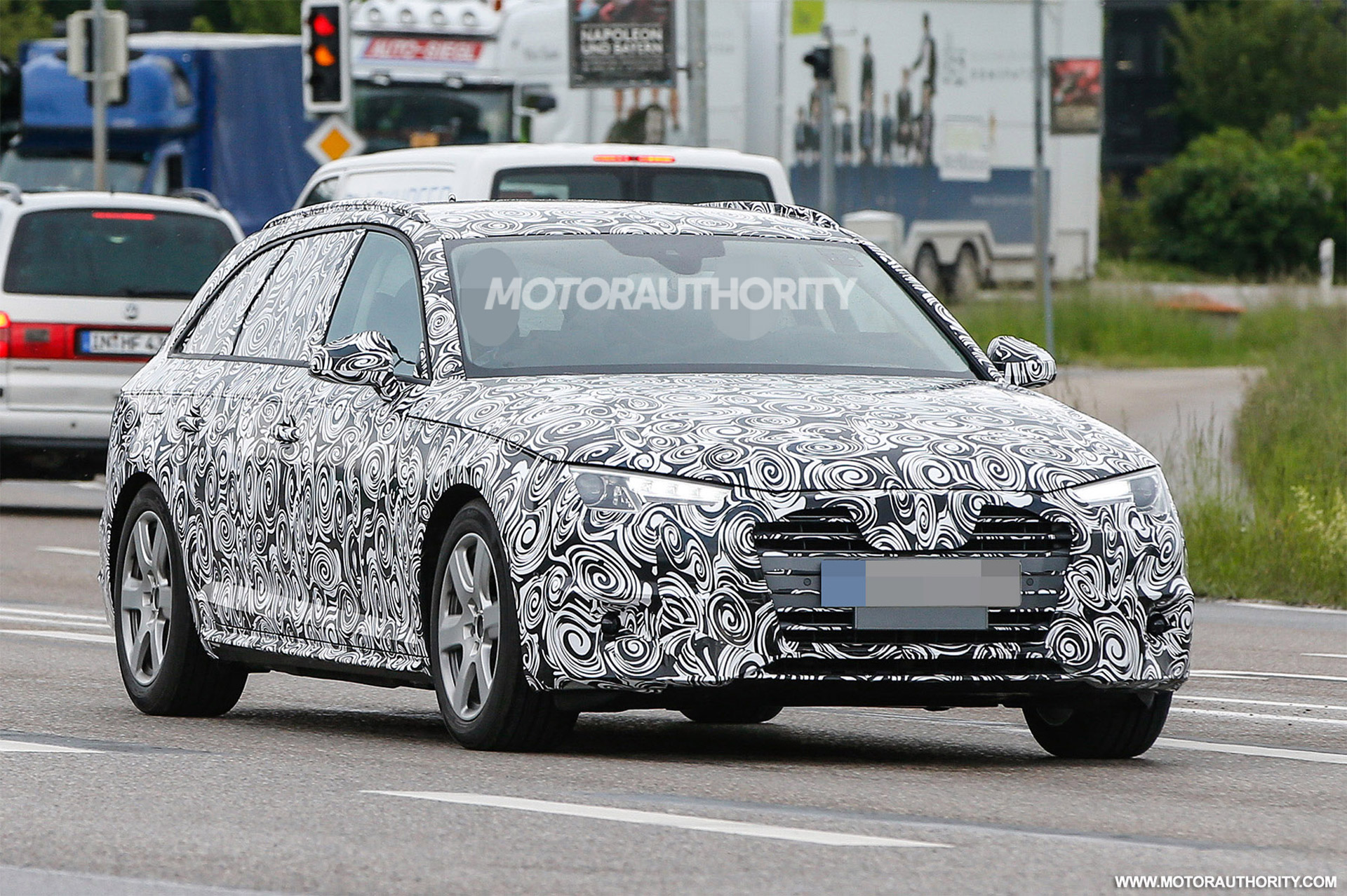 2017 Audi A4 Avant Spy Shot