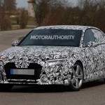 2017 Audi A4 Spy Shot