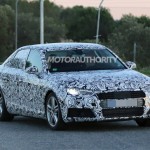 2017 Audi A4 Spy Shot