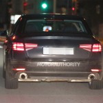 2017 Audi A4 Spy Shot