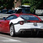 2017 Ferrrari F12 M Spy Shot