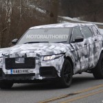 2017 Jaguar F-Pace Spy Shot