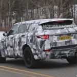 2017 Jaguar F-Pace Spy Shot