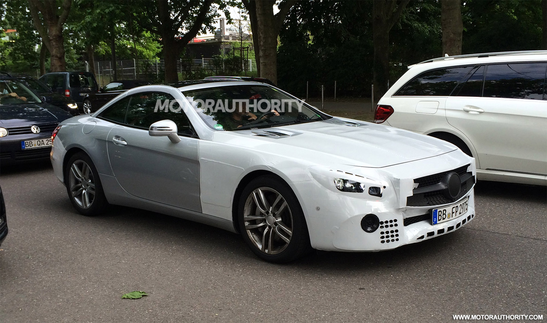 2017 Mercedes-Benz SL Spy Shot