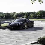 Ferrari 458 Italia with Monaco Gold Wheels