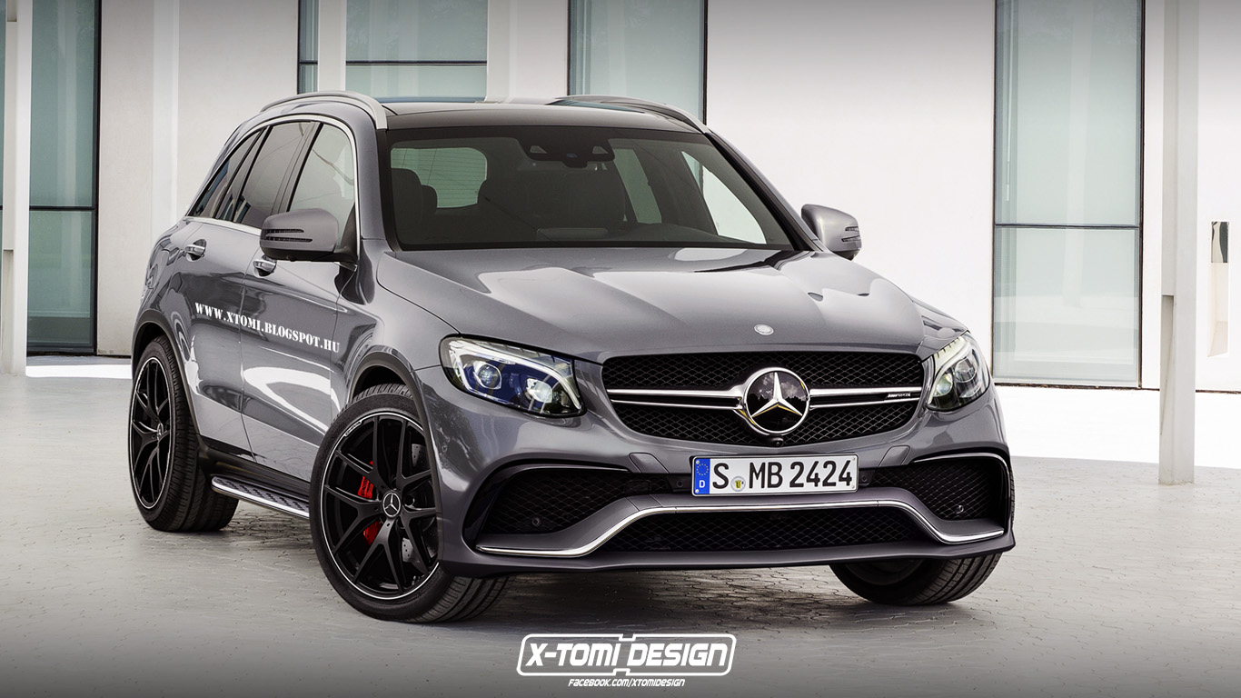 Mercedes-Benz GLC 63 AMG Rendering