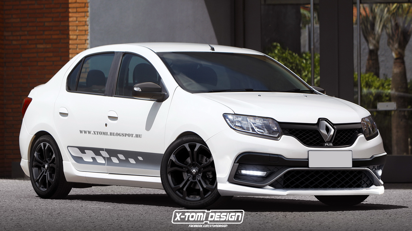 Renault Logan RS Rendering