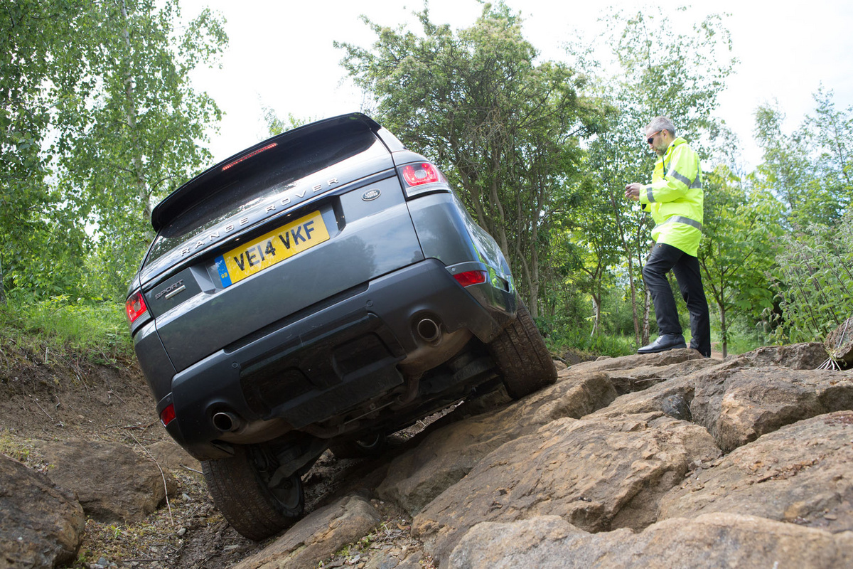 Smartphone-Controlled Range Rover Sport