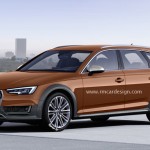 2016 Audi A4 Allroad Rendering