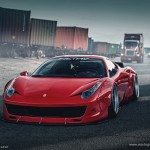 Ferrari 458 Italia Liberty Walk on PUR Wheels