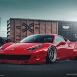 Ferrari 458 Italia Liberty Walk on PUR Wheels