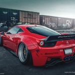 Ferrari 458 Italia Liberty Walk on PUR Wheels