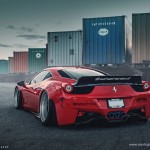 Ferrari 458 Italia Liberty Walk on PUR Wheels