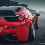 Ferrari 458 Italia Liberty Walk on PUR Wheels