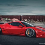 Ferrari 458 Italia Liberty Walk on PUR Wheels