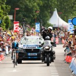 Jaguar F-Pace Prototype at 2015 Tour de France