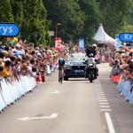 Jaguar F-Pace Prototype at 2015 Tour de France