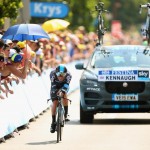 Jaguar F-Pace Prototype at 2015 Tour de France