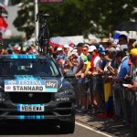 Jaguar F-Pace Prototype at 2015 Tour de France