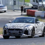 Jaguar F-Type SVR Spy Shot