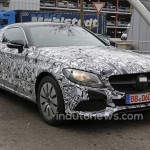 Mercedes-Benz C-Class Coupe Spy Shot