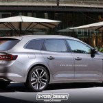 Renault Talisman Grandtour Rendering