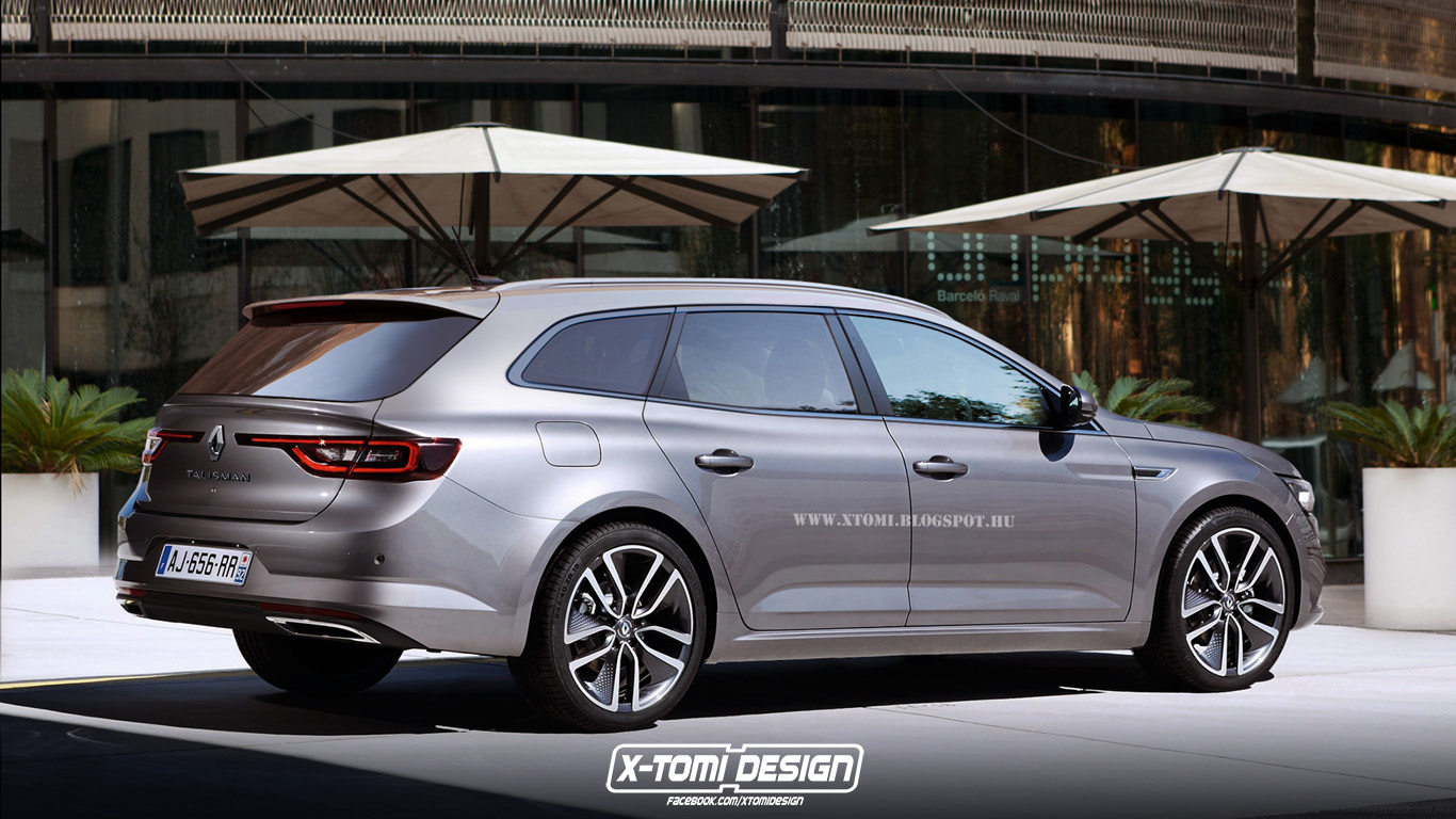 Renault Talisman Grandtour Rendering