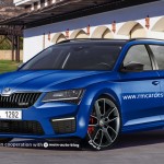 Skoda Superb Combi vRS Rendering