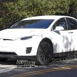 Tesla Model Spy Shot