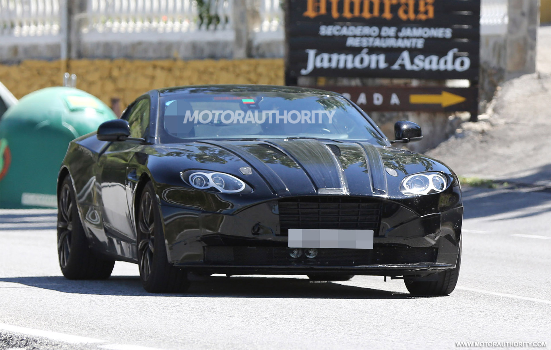 Aston Martin DB11 spied