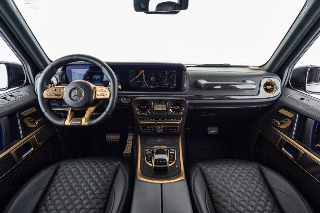 Brabus B800 Black & Gold Mercedes G63 AMG