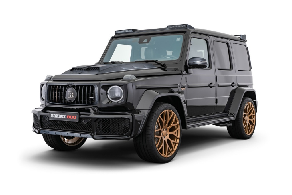 Black & Gold Mercedes G63 AMG - Tuning by Brabus