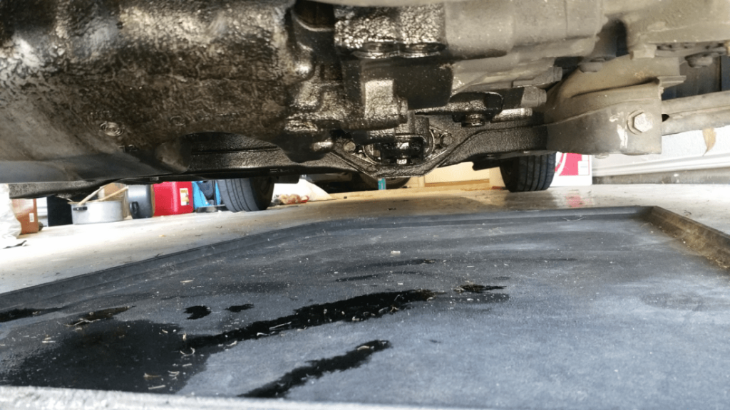 Car Oil Leak