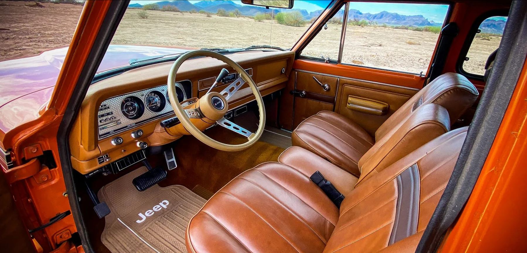 1974 83 Jeep Cherokee Interior 1