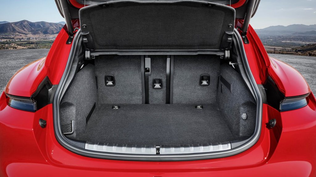 Porsche Taycan GTS Trunk Space