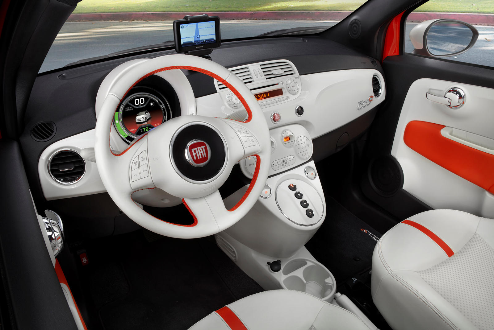 2017 Fiat 500e Electric Interior 5