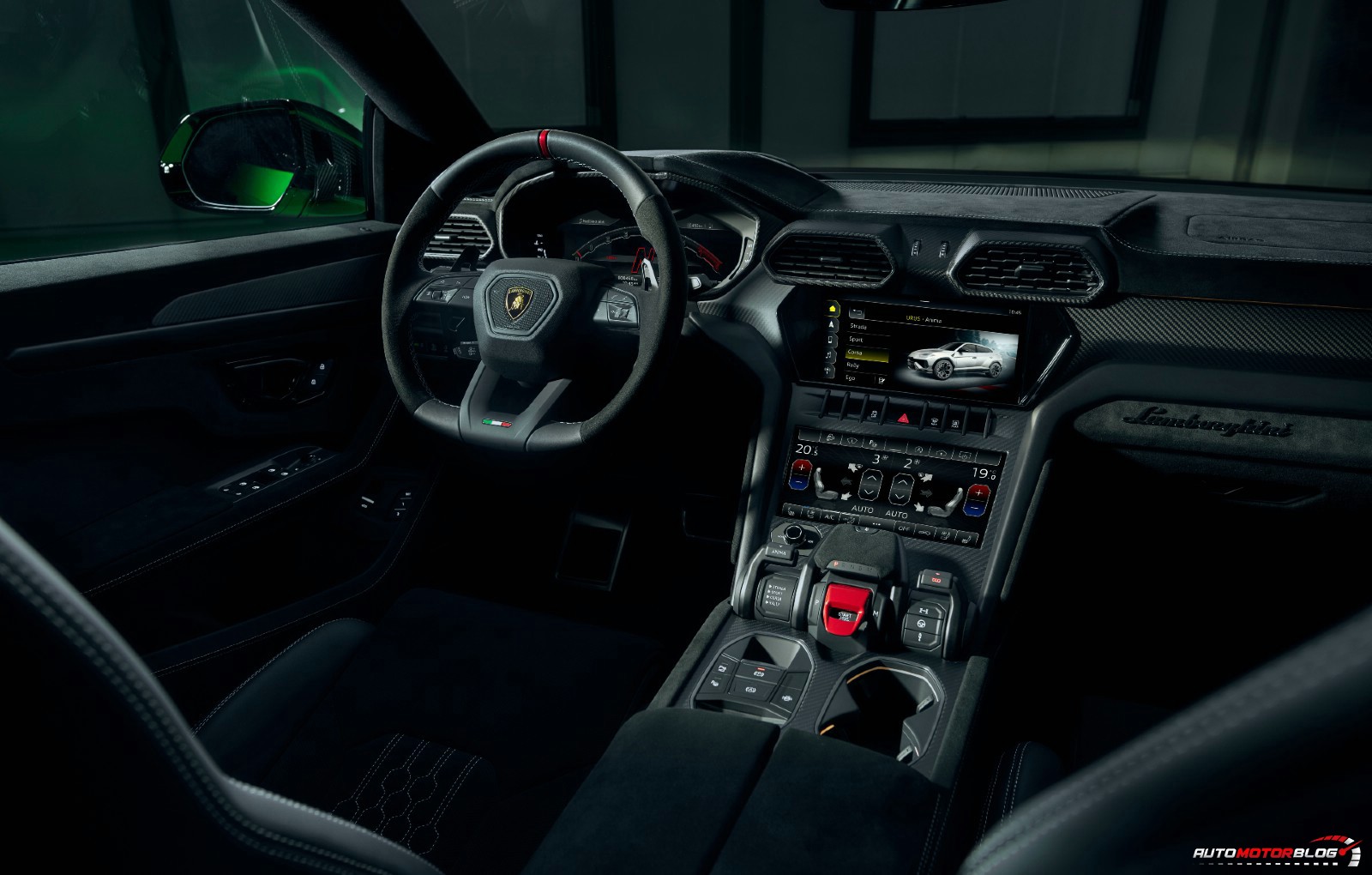 Lamborghini Urus Performante Interior 666 HP Lamborghini 60th Anniversary 5