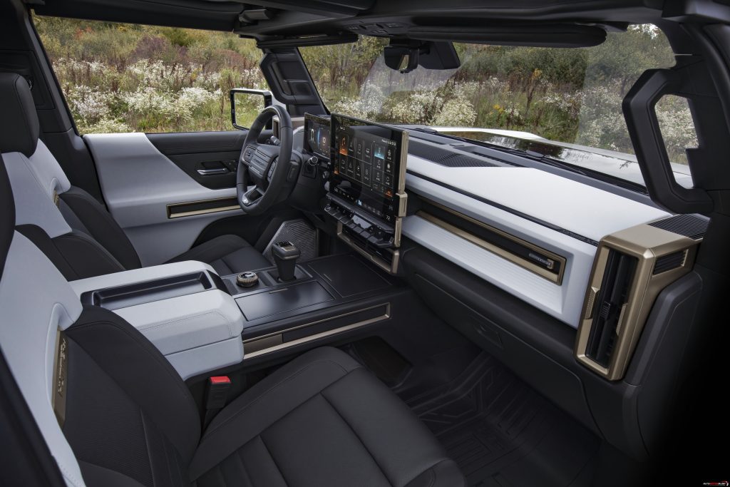 The GMC HUMMER EV’s design visually communicates extreme capab