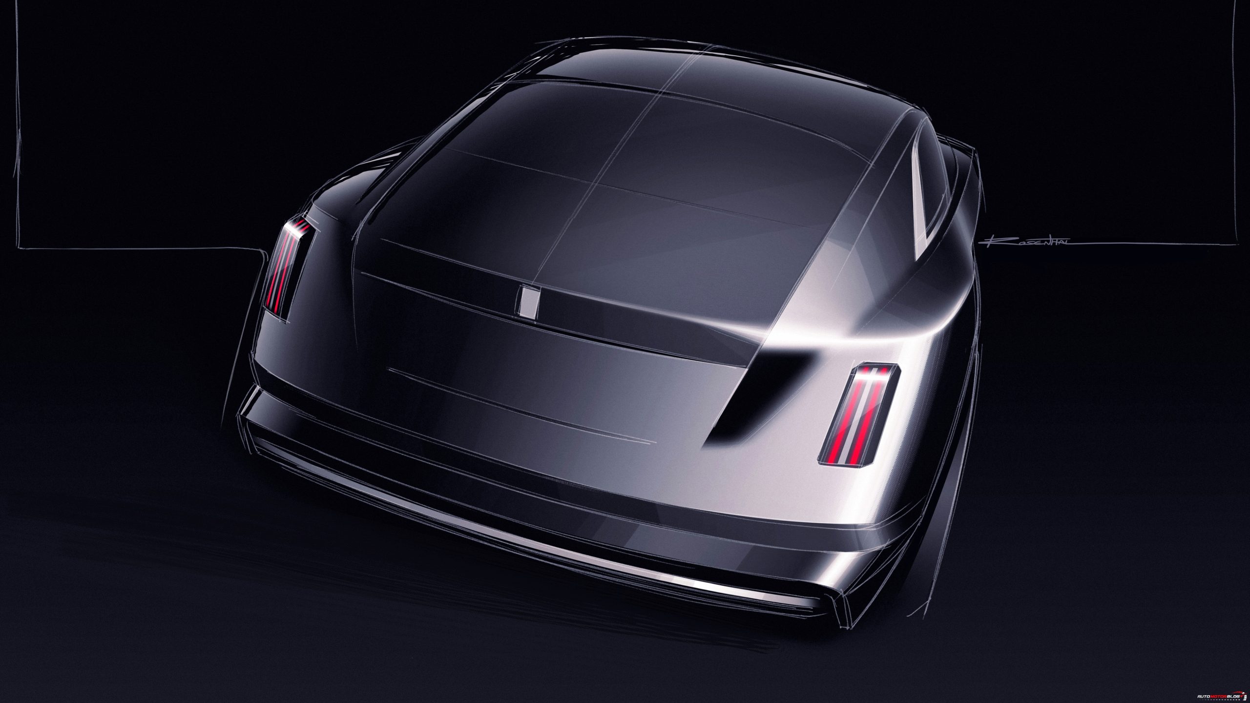 2024 Rolls Royce SPECTRE Sketches 4