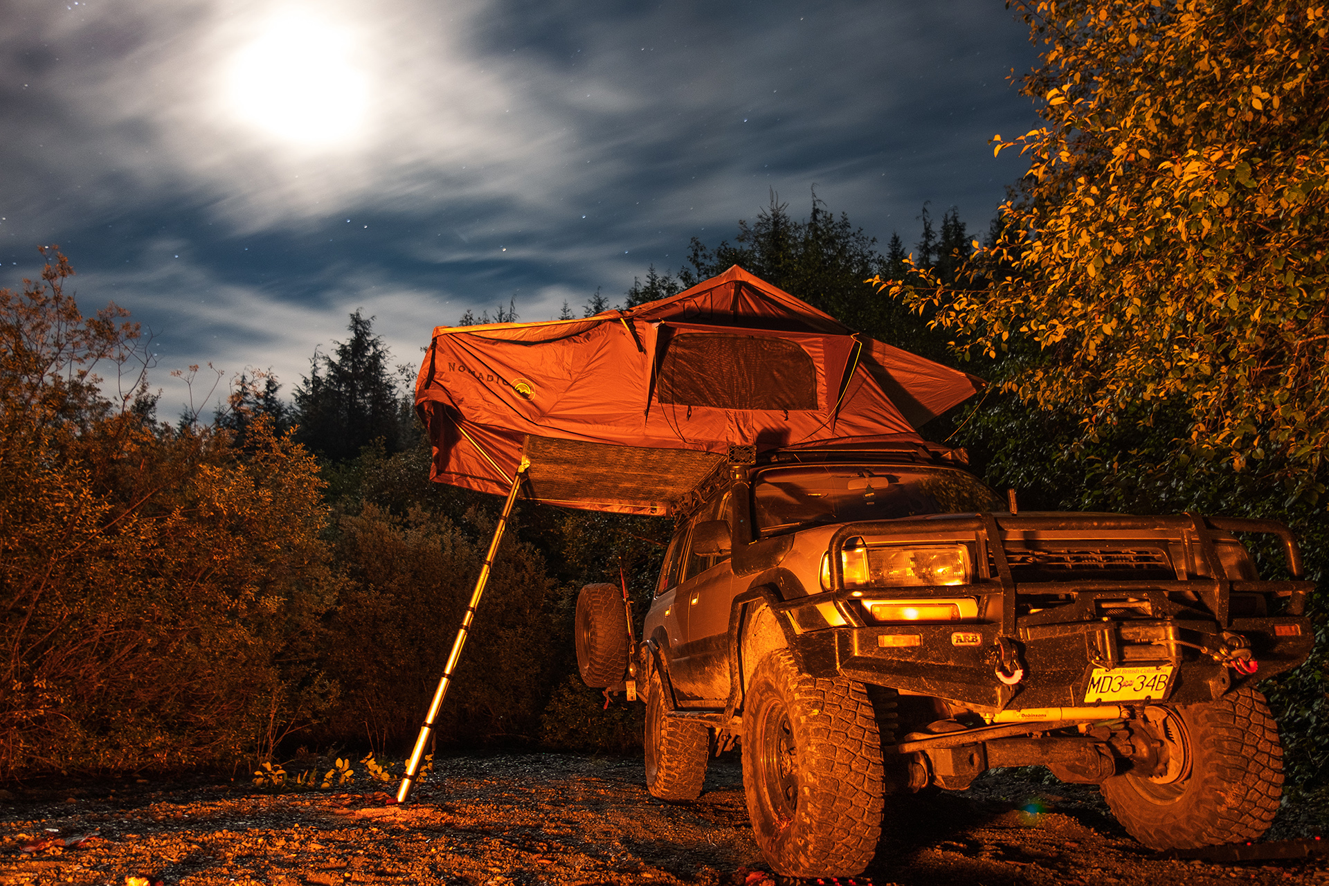 Jeep Wrangler Great Camping Capabilities